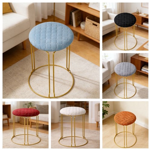 2pcs thick plush stool seat - plush,