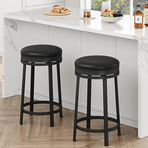 Set black swivel bar - 24",