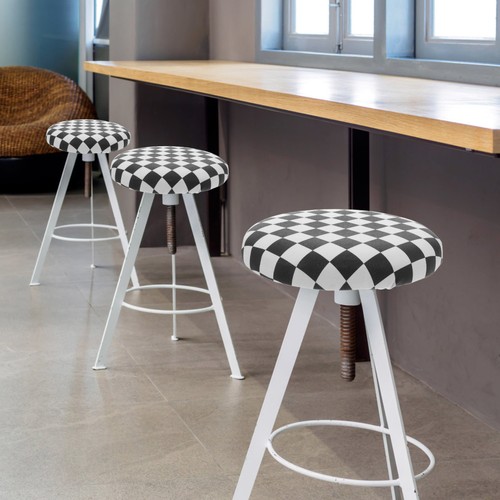 Round bar chair seating - round,